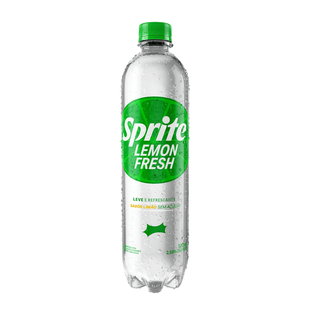 Refrigerante Lemon Fresh Zero Açúcar Sprite 510ml